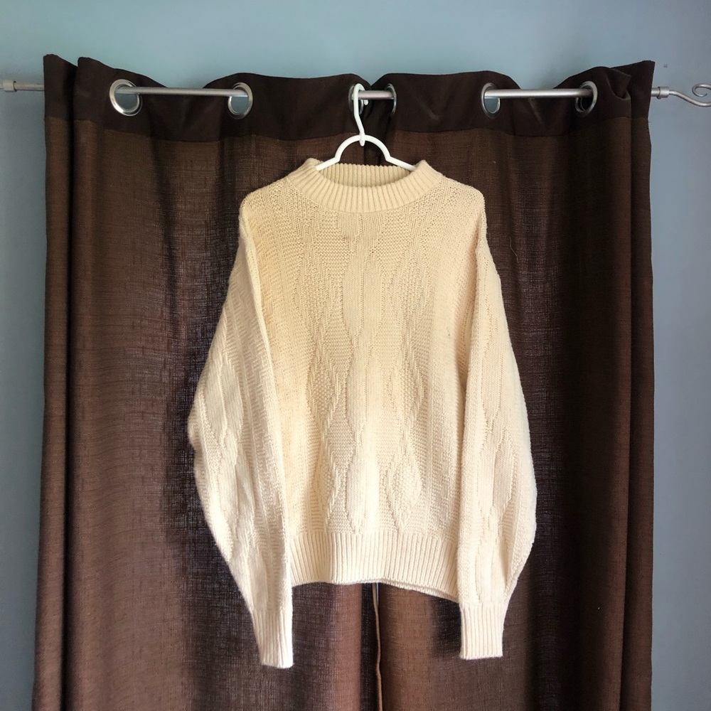Vintage Knit Crewneck Sweater